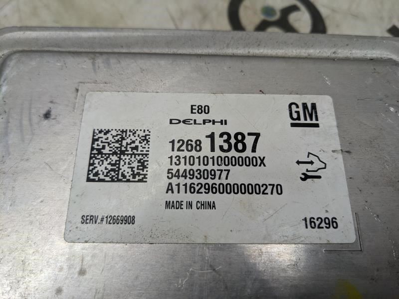 17-19 Chevrolet Cruze 1.4L Engine Computer Control Module ECU ECM 12669908 OEM - Alshned Auto Parts