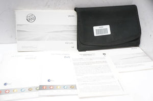 2011 Buick Regal Owner's Manual Warranty Info Book & OnStar DVD with Case