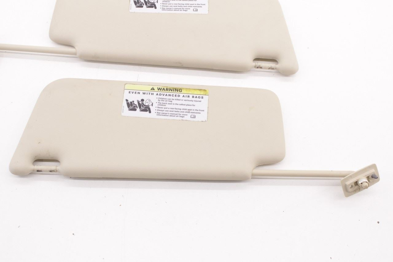 06-09 Mercedes-Benz CLK 350 Front RH LH Side Sun Visor Set w/ Illuminated Mirror - Alshned Auto Parts