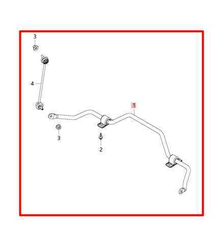 2015-2021 Jeep Renegade Front Suspension Stabilizer Bar 68246495AA OEM - Alshned Auto Parts