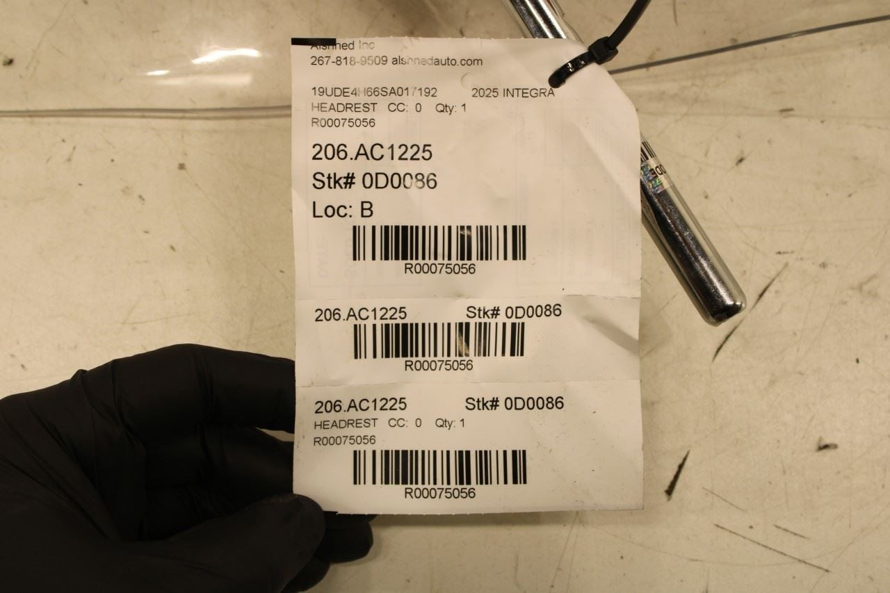 2023-2025 Acura Integra A-Spec 1.5L FWD Front Right or Left Side Seat Headrest - Alshned Auto Parts