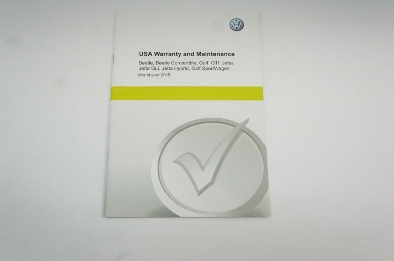 2015 Jetta Owner's Manual Book Case RCD 310 1525U1JT623 OEM - Alshned Auto Parts