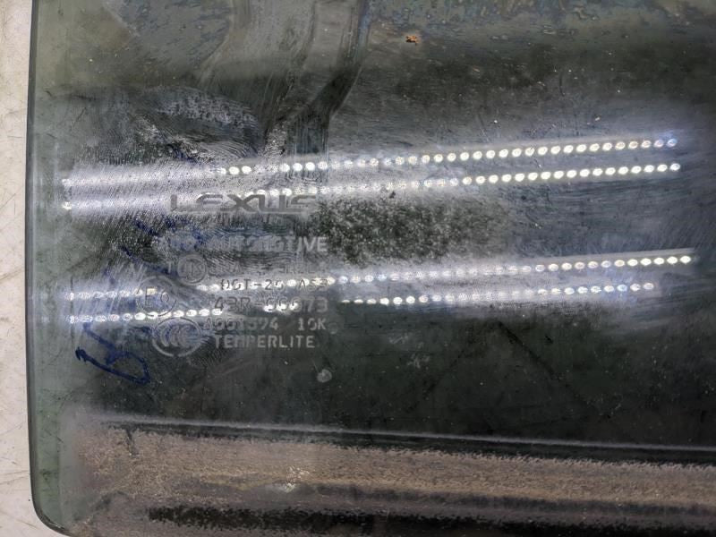 2007-09 Lexus RX350 Rear Right Passenger Side Door Window Glass 68103-48130 OEM - Alshned Auto Parts
