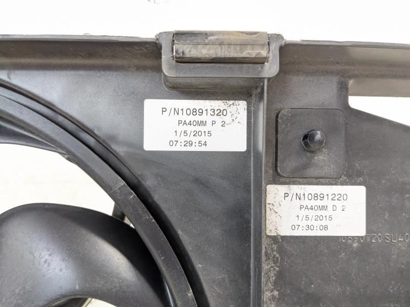 2013-2020 Ford Fusion Dual Radiator Cooling Fan Motor Assembly DG93-8C607-CC OEM - Alshned Auto Parts