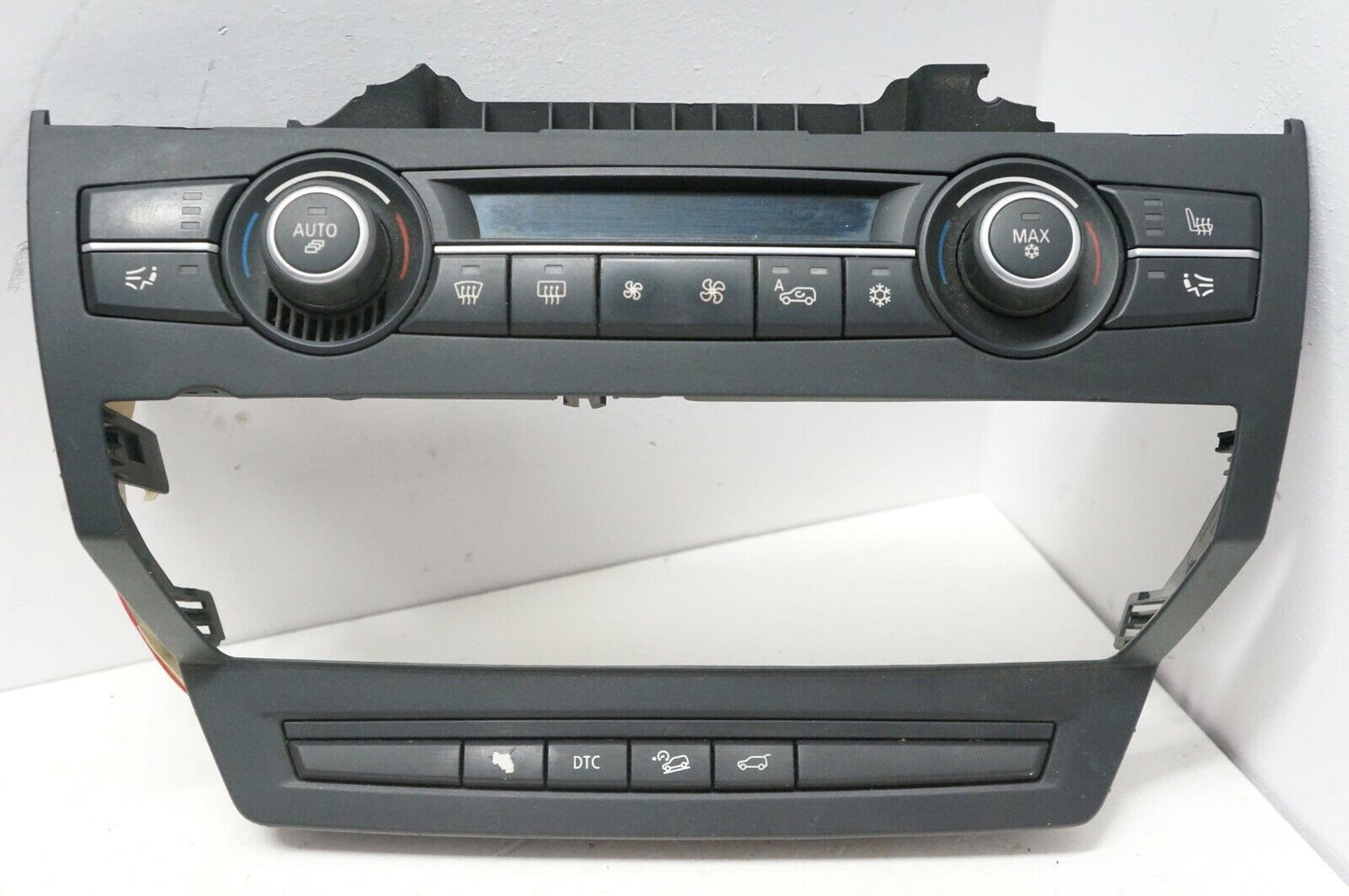 2007 BMW X5 E70 AC Heater Temperature Climate Control Faceplate 9 157 555-01 OEM - Alshned Auto Parts