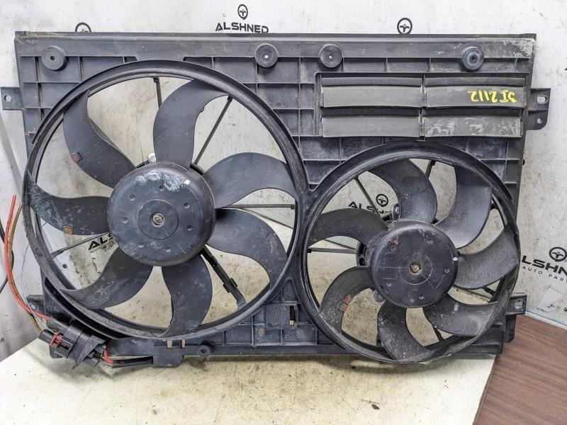 2014 Volkswagen Passat Dual Radiator Cooling Fan Motor Assembly 1KM121205 OEM - Alshned Auto Parts