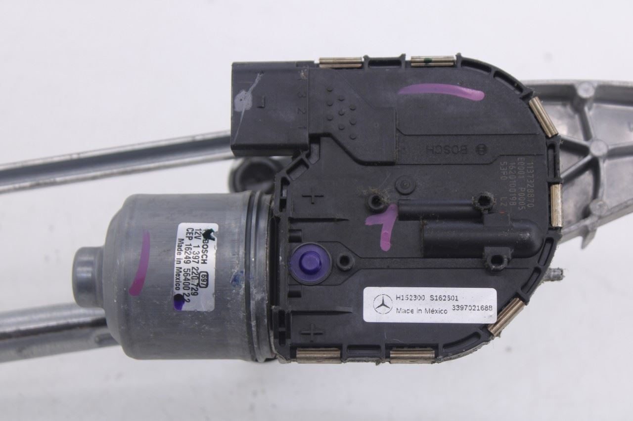 2015-18 Mercedes-Benz C300 Front Windshield Wiper Transmission Linkage w/ Motor - Alshned Auto Parts