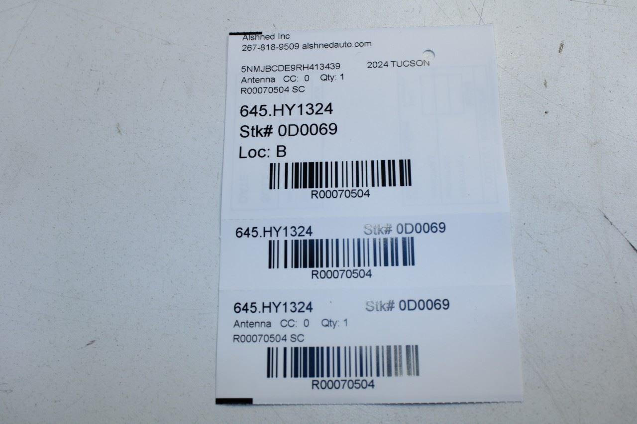 2022-2024 Hyundai Tucson SEL Roof Exterior Shark Fin Antenna 96210CW100EB OEM - Alshned Auto Parts