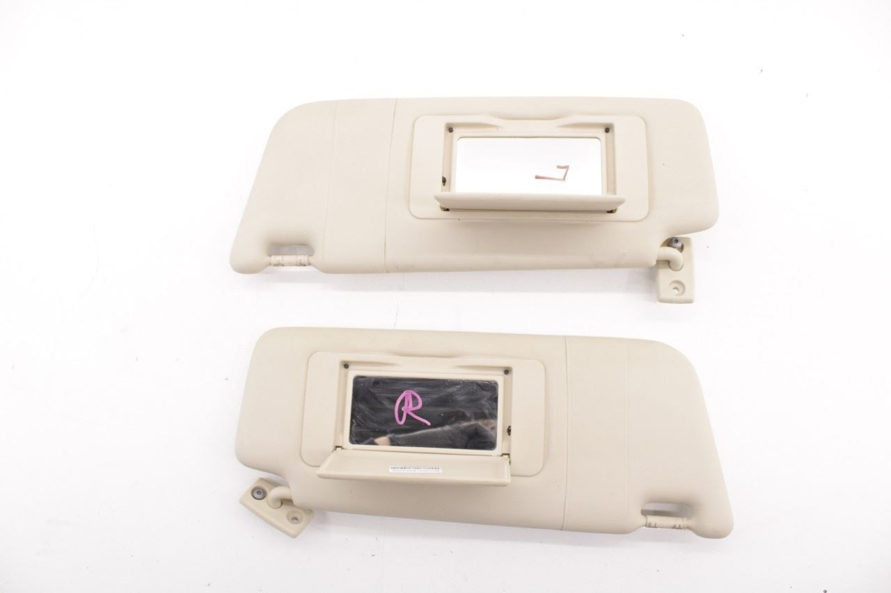 06-09 Mercedes-Benz CLK 350 Front RH LH Side Sun Visor Set w/ Illuminated Mirror - Alshned Auto Parts