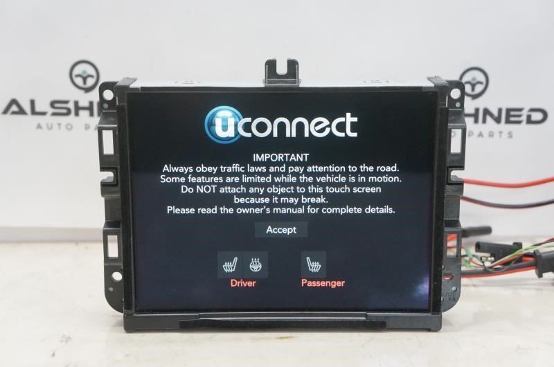 2019-2020 Ram 1500 Uconnect 8.4'' Display Audio Radio Receiver 68292209AH OEM - Alshned Auto Parts