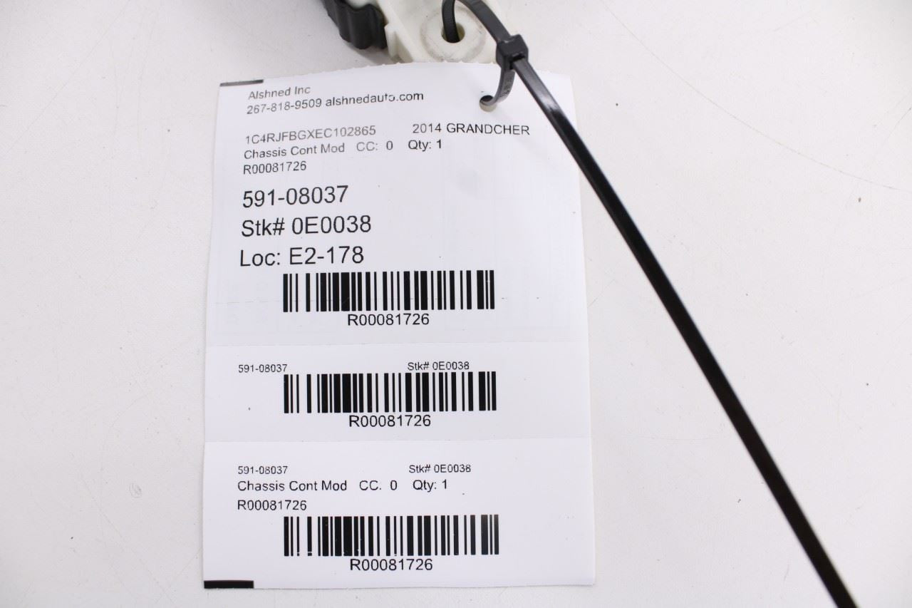 2014 Jeep Grand Cherokee Limited Body Computer Control Module BCM BCU 68210531AA11
