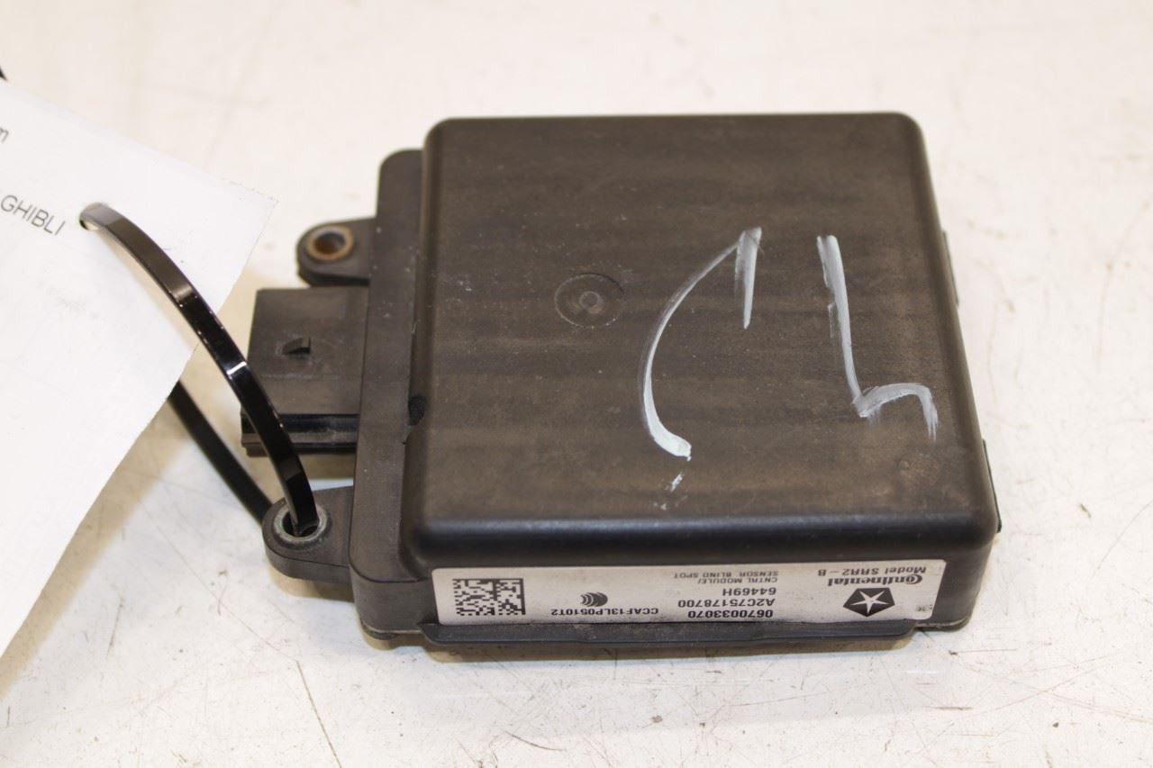 201417 Maserati Ghibli S Q4 Rear Left Blind Spot Detection Radar Sensor Module - Alshned Auto Parts