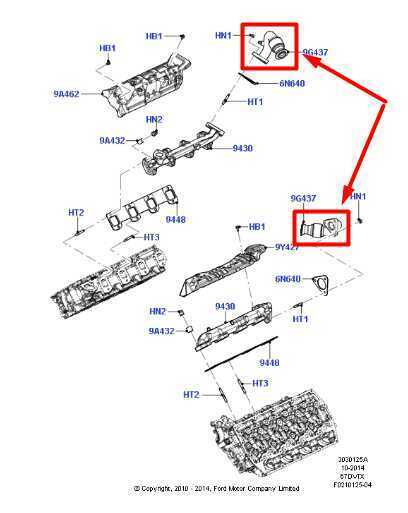 11-16 Ford F250 SD 6.7L Right & Left Exhaust Intermediate Pipe BC3Z-9G437-A - Alshned Auto Parts