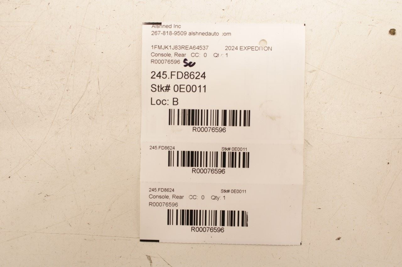 2022-2024 Ford Expedition MAX XLT Center Console Rear Cup Holder LL1Z-7804567-AC - Alshned Auto Parts