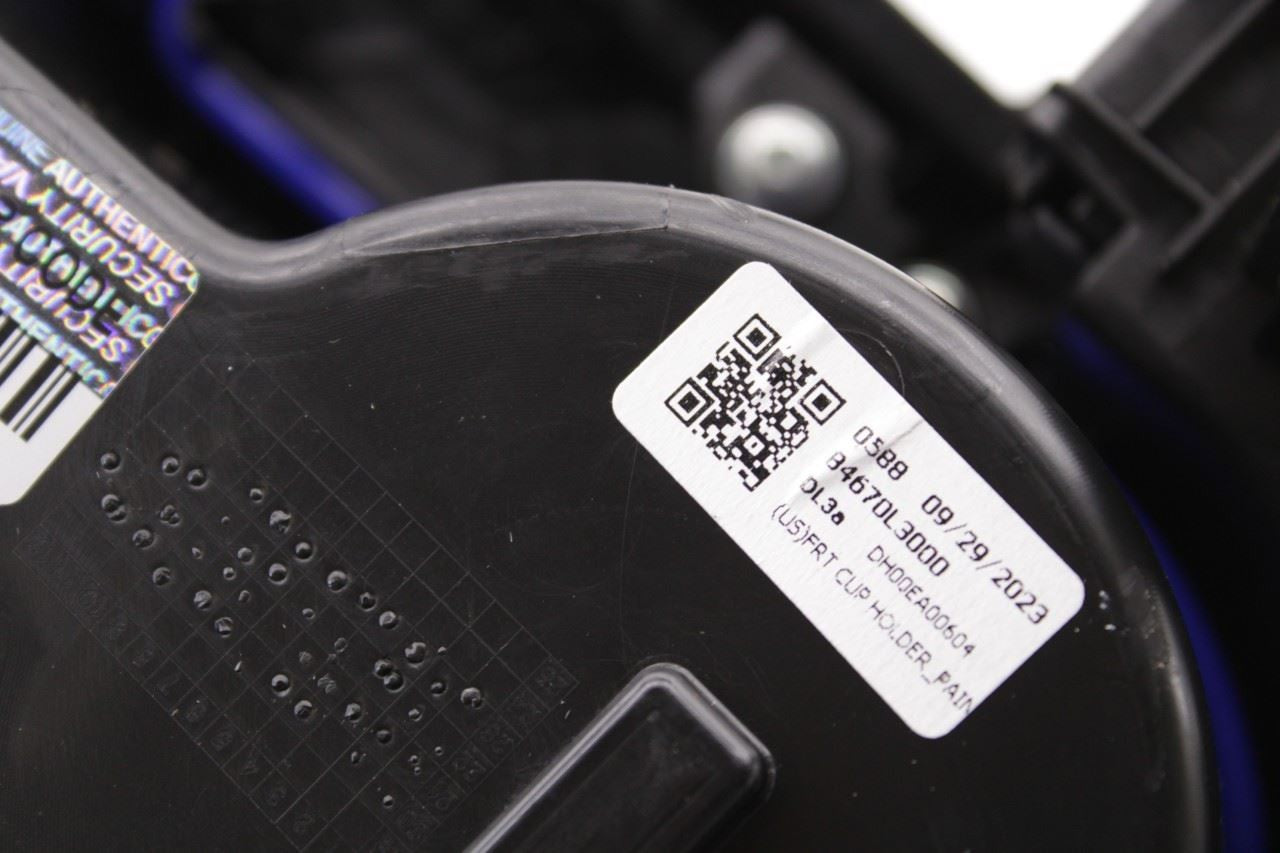 21-24 Kia K5 GTLine 1.6L Front Center Console Shifter Bezel Trim w/ Cup Holder - Alshned Auto Parts