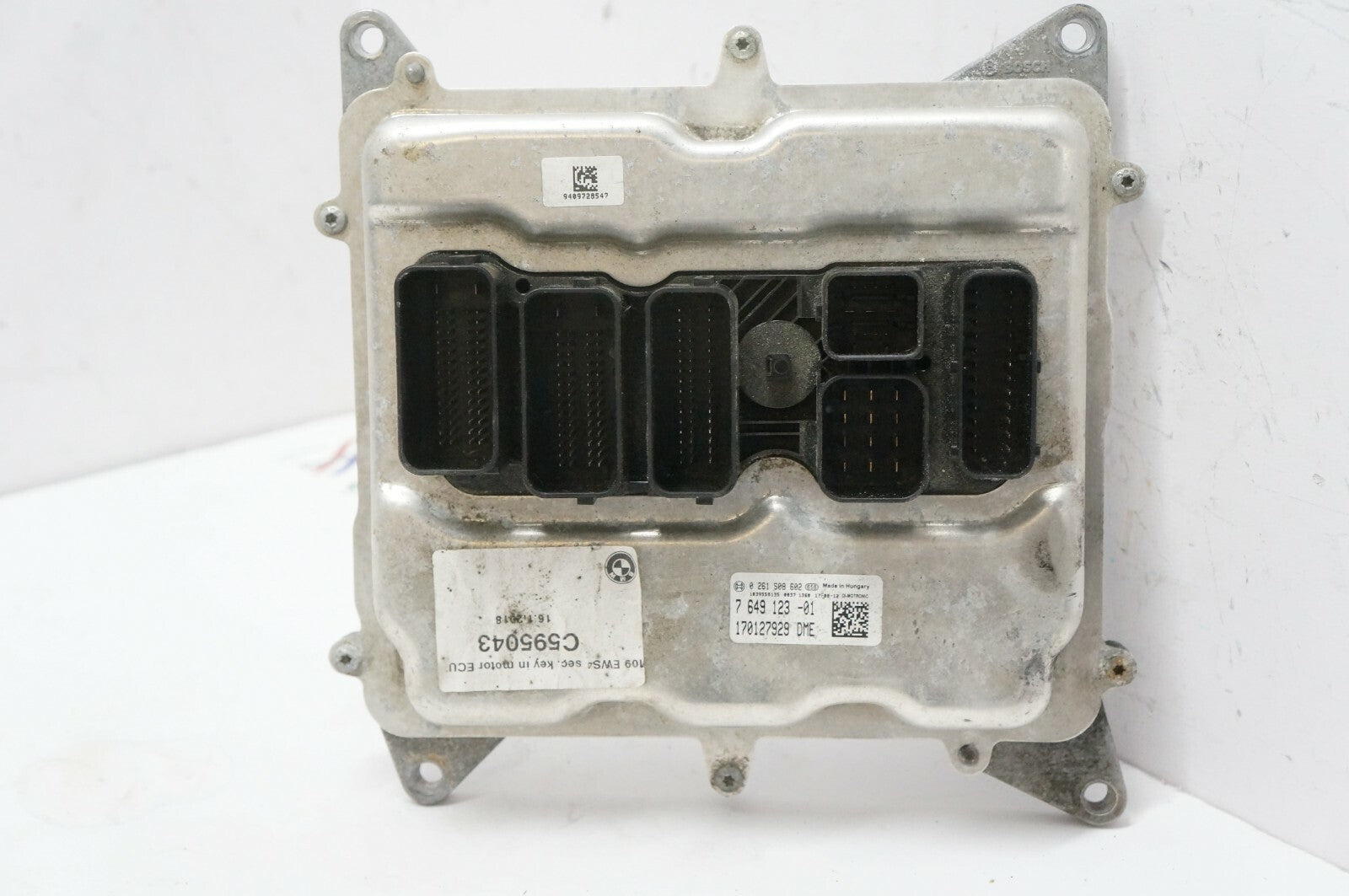 2011-2013 BMW 535i Engine Computer Module ECM ECU 7 649 123-01 OEM - Alshned Auto Parts