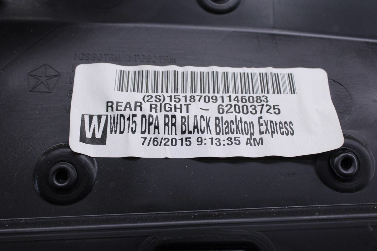 2015 Dodge Durango SXT Rear Right Side Door Trim Panel 1GS803X9AG OEM *ReaD*22