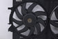 2009-17 Audi Q5 Premium 2.0L Dual Radiator Cooling Fan Motor Assy 8K0-121-003-P - Alshned Auto Parts