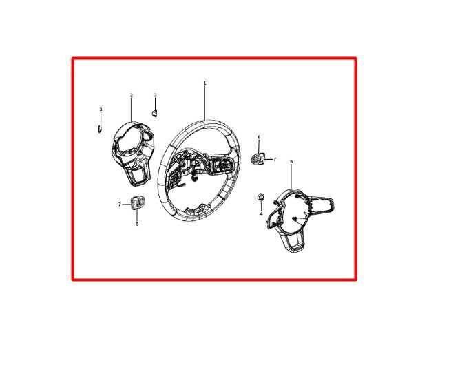 2020-23 Jeep Gladiator Steering Wheel Leather w/ Control Buttons 6CB581X7AE OEM - Alshned Auto Parts