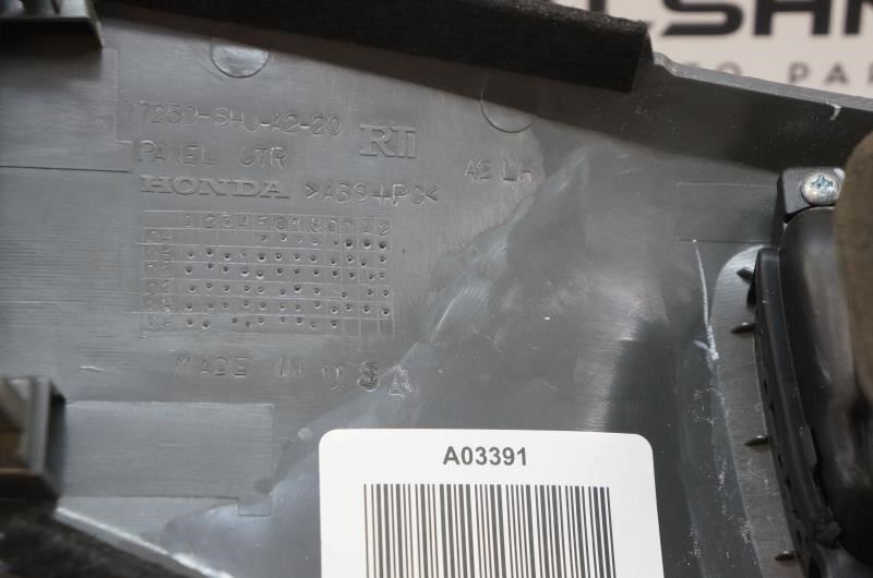 2010 Honda Odyssey Radio Climate Dash Trim Bezel w/Air Vent 77250-SHJ-A2-20 OEM - Alshned Auto Parts