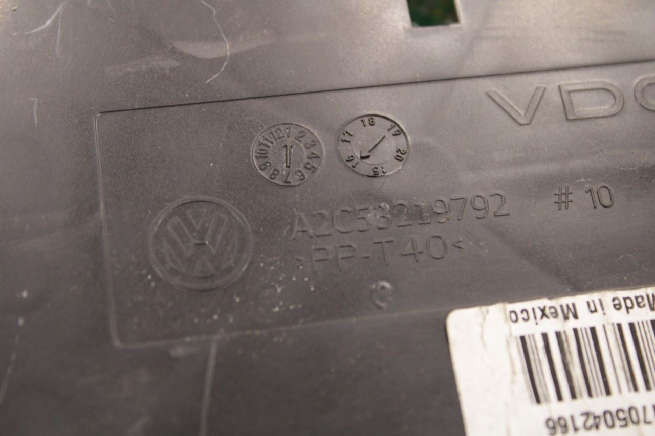 2016 Volkswagen Passat SE 1.8L Speed Gauge Instrument Cluster 99K Mileage *ReaD* - Alshned Auto Parts