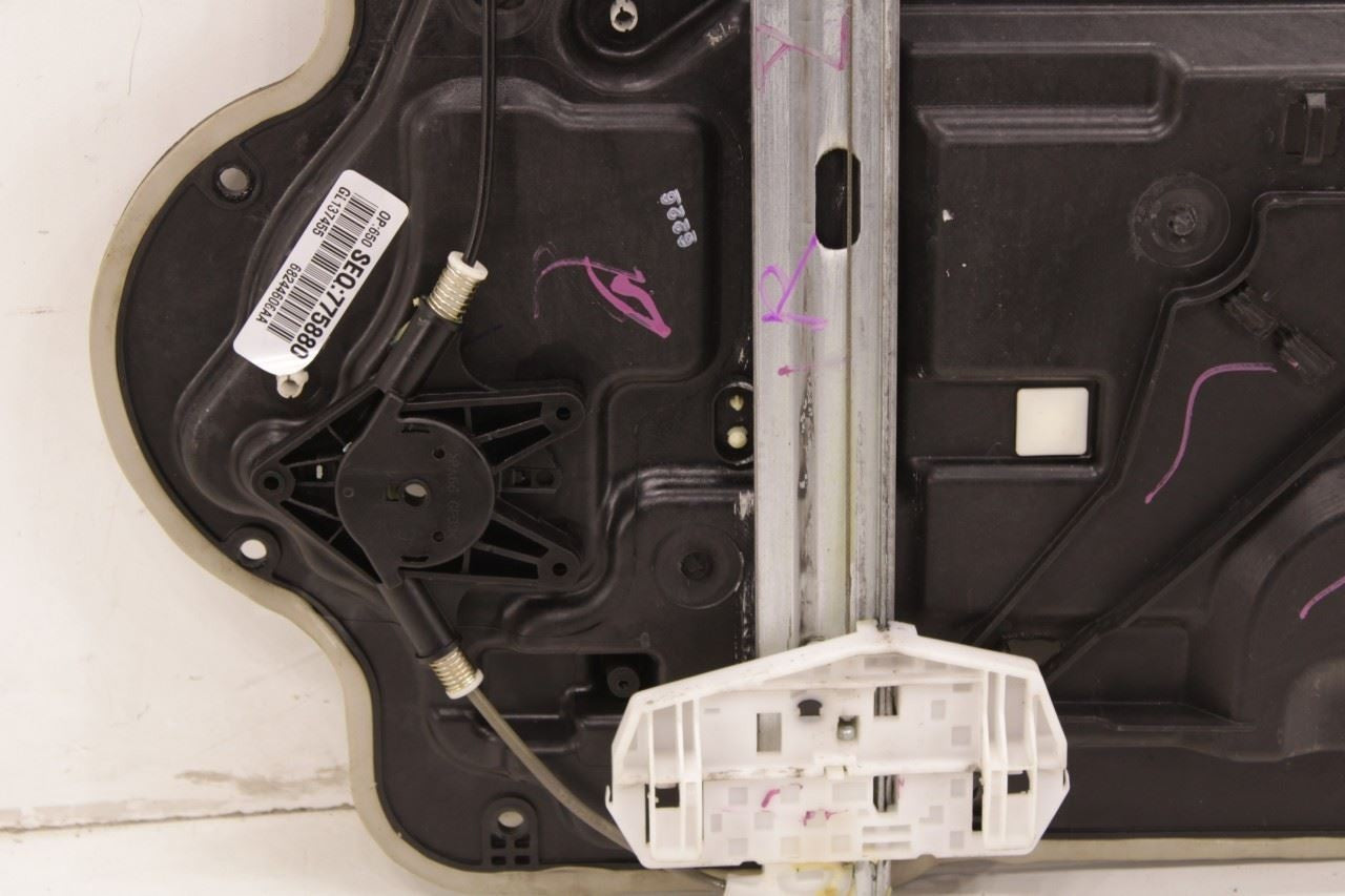 07-18 Jeep Wrangler Sport 2dr Front Right Door Window Regulator w/ Carrier *ReaD - Alshned Auto Parts