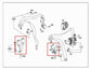 2008 Mercedes-Benz C350 Rear Right Left Side 2nd Row Seat Belt Buckle Set of 3 - Alshned Auto Parts
