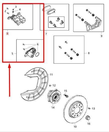 2015-2021 Jeep Renegade Rear Right Side Brake Disc Caliper 68263295AA OEM - Alshned Auto Parts