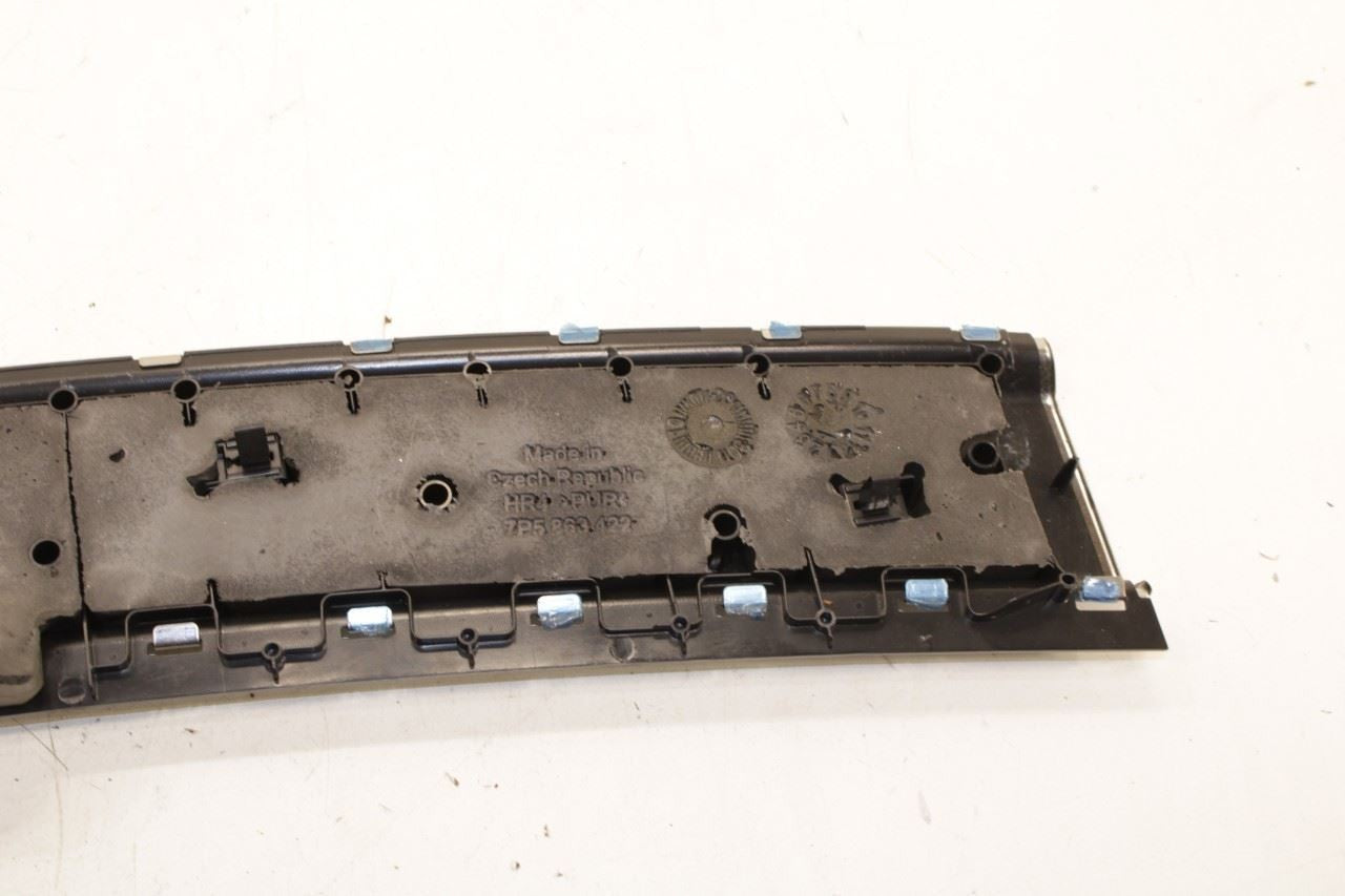 11-18 Porsche Cayenne Platinum Rear Trunk Scuff Plate Sill Trim Cover 7P5863909 - Alshned Auto Parts