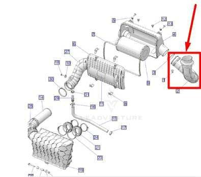 2020-2023 Polaris RZR XP 1000 Airbox Intake Hose 5414691 OEM - Alshned Auto Parts