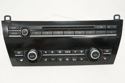 09 10 11 12 BMW 750I F01 Dash FM Radio Faceplate Climate Control 9224751-02 OEM - Alshned Auto Parts