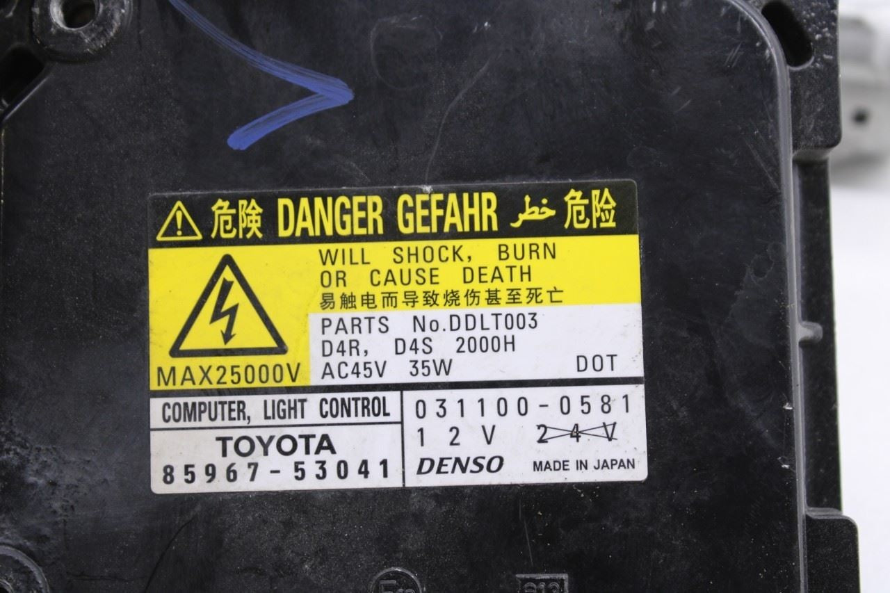 10-15 Lexus IS250 Front RH and LH HID Xenon Headlight Ballast Control Module Set - Alshned Auto Parts