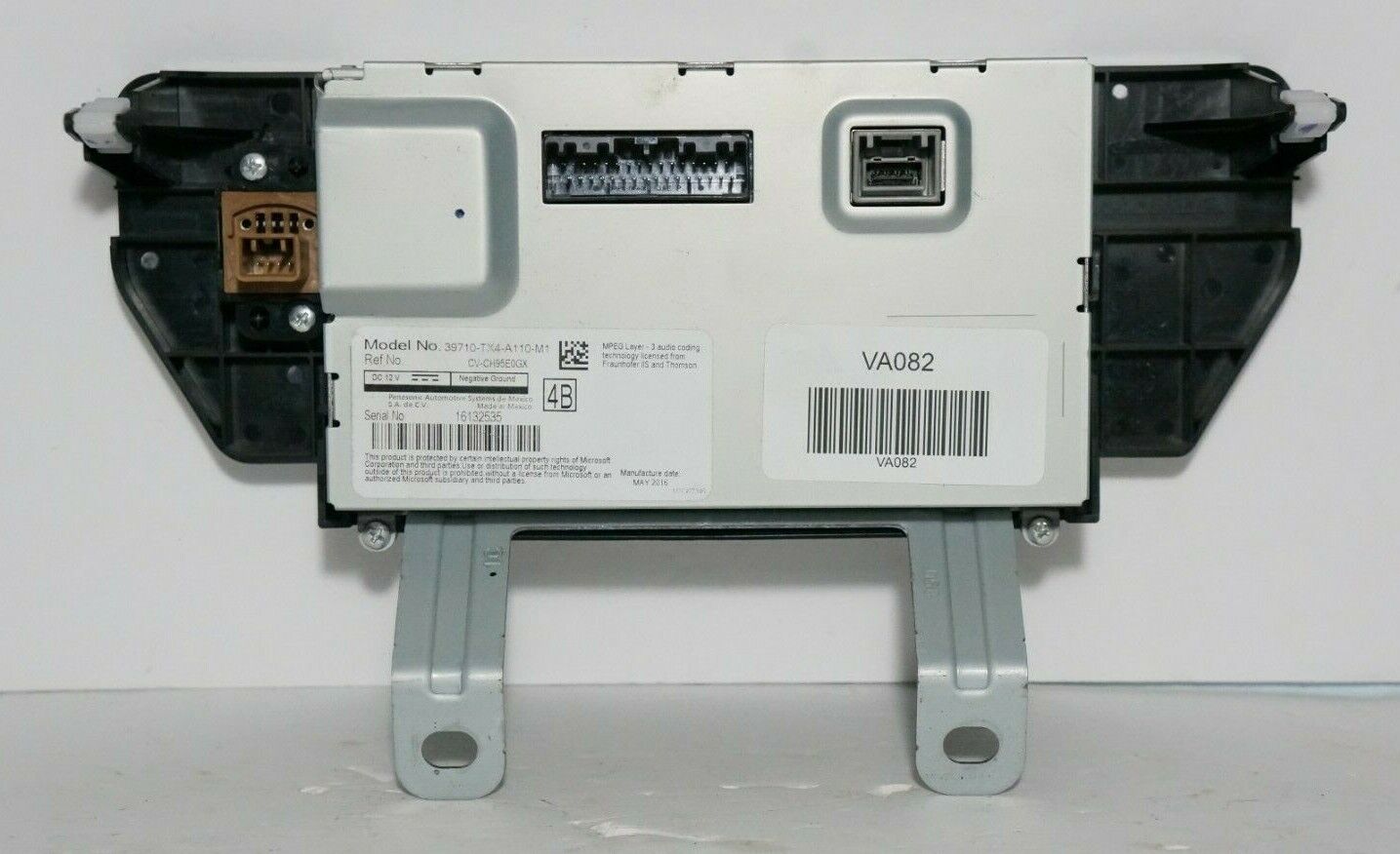 2016-2018 Acura RDX Upper Dash Mounted Info Display Screen OEM 39710-TX4-A110-M1 - Alshned Auto Parts