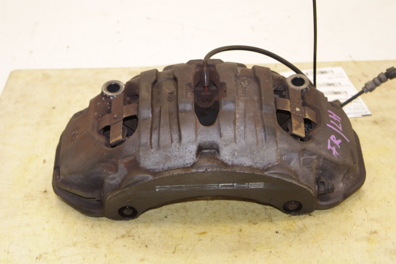 20112018 Porsche Cayenne Platinum Front Left Side Brake Disc Caliper 7P561510BK - Alshned Auto Parts