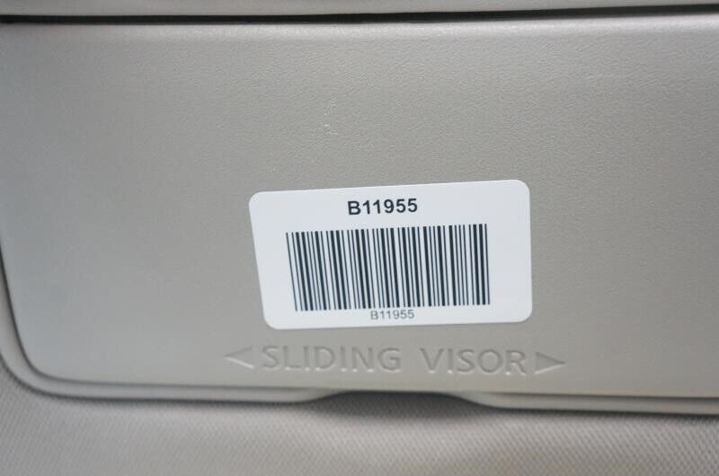 2018-2020 Nissan Rogue Driver Left Sun Visor Cloth 96401-4BA3E  OEM
