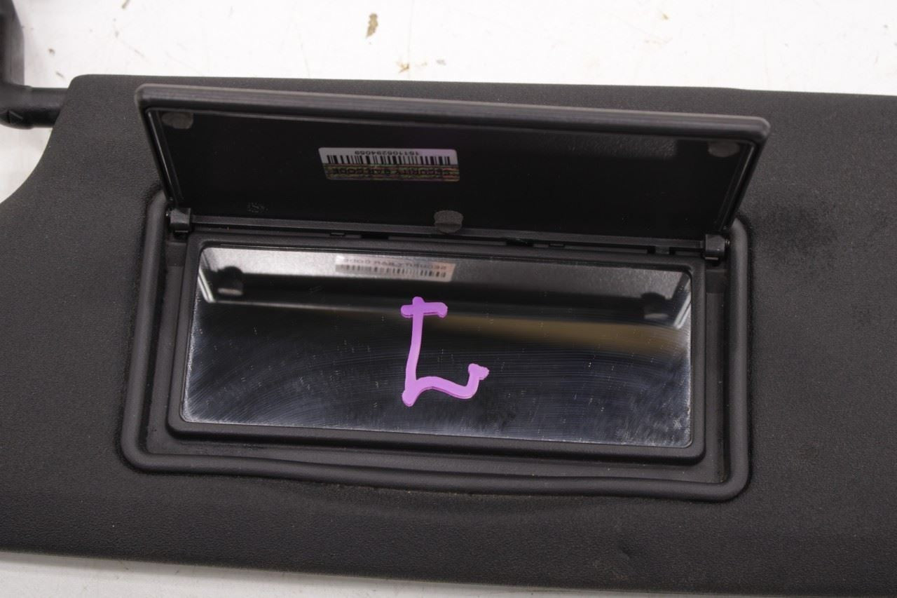 2012-18 Jeep Wrangler Sport 2dr 3.6L Front Driver Left Side Sun Visor w/ Mirror - Alshned Auto Parts