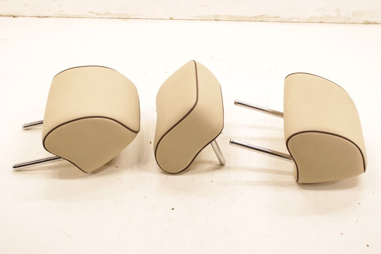 16-18 Volkswagen Passat SE Rear Right Left and Center 2nd Row Seat Headrest Set - Alshned Auto Parts