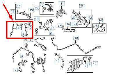 2018-2020 Ford F150 2.7L Front & Rear Left Oxygen Sensor E1GZ-9F472-B OEM - Alshned Auto Parts