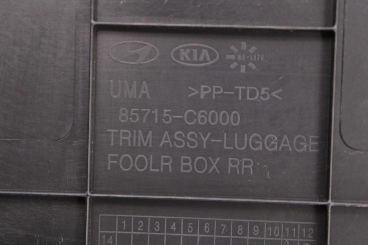 2015-20 Kia Sorento EX Rear Trunk Luggage Compartment Floor Box Tray 85715-C6000 - Alshned Auto Parts