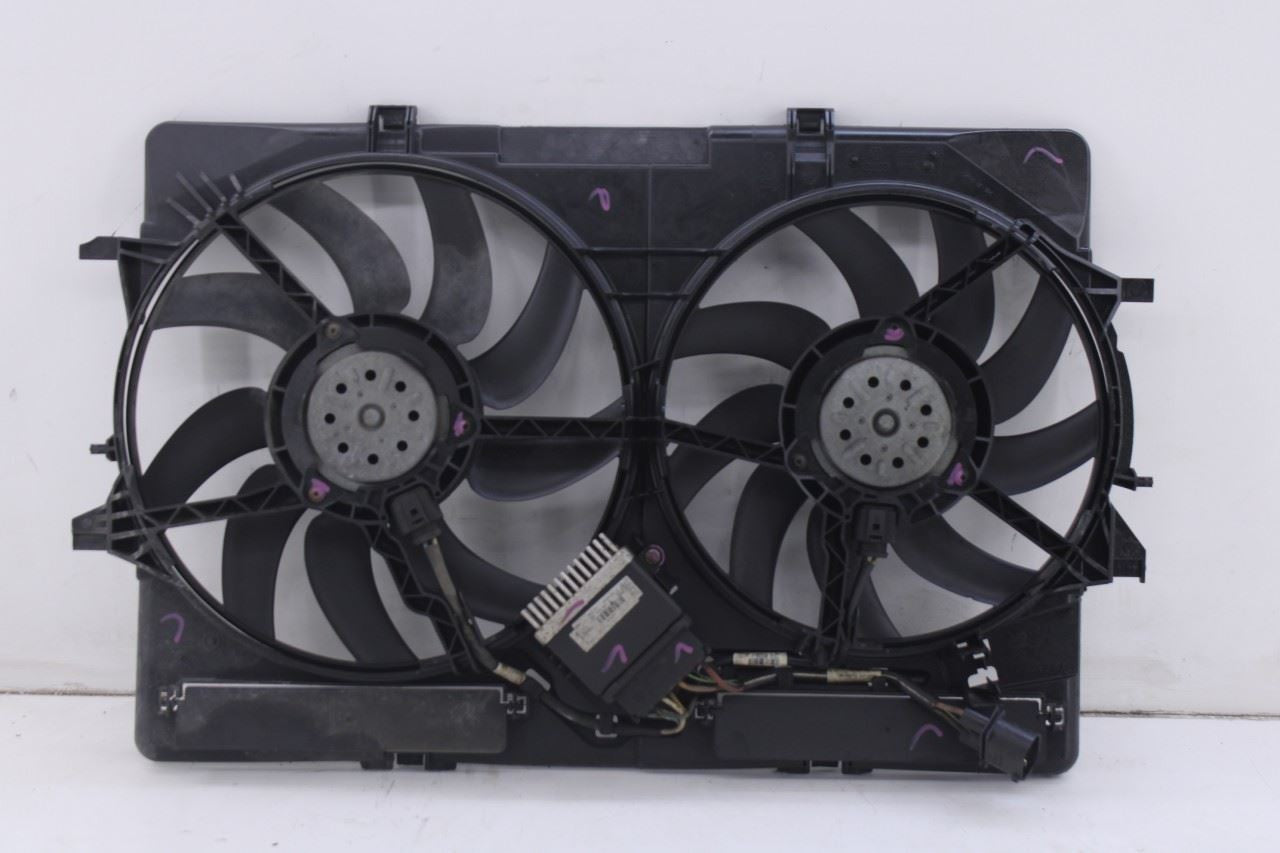 2009-17 Audi Q5 Premium 2.0L Dual Radiator Cooling Fan Motor Assy 8K0-121-003-P - Alshned Auto Parts