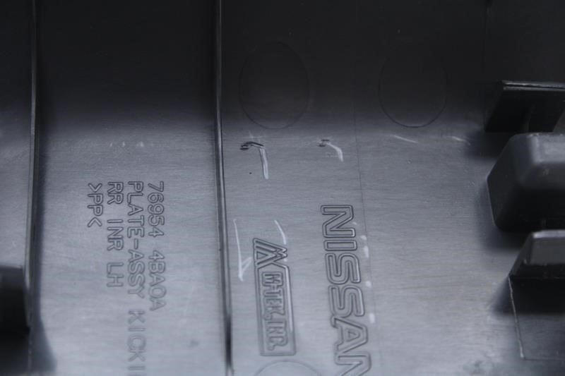 2014-2020 Nissan Rogue Rear Left Side Door Scuff Sill Plate Trim 76954-4BA0A OEM - Alshned Auto Parts