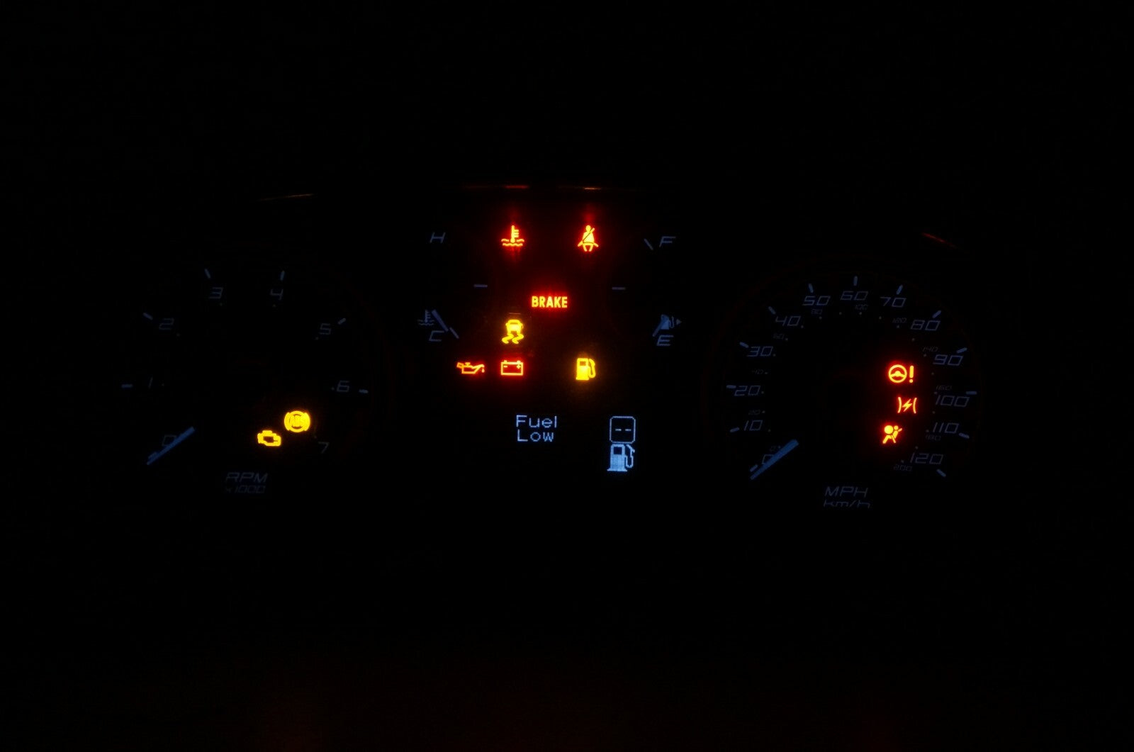 2015 Dodge Dart Factory Speedometer Cluster MPH 68242886AC 46k OEM - Alshned Auto Parts