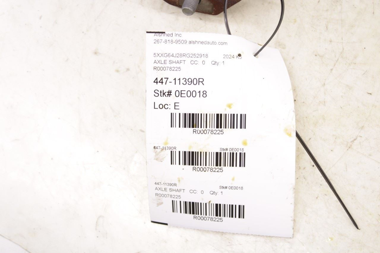 21-24 Kia K5 GTLine 1.6L AWD Front Passenger Right Side Intermediate Jack Shaft - Alshned Auto Parts