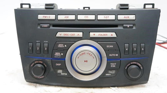 10 Mazda3 6Disc AM/FM MP3 SAT Radio Receiver OEM BBM466ARXB *ReaD* - Alshned Auto Parts