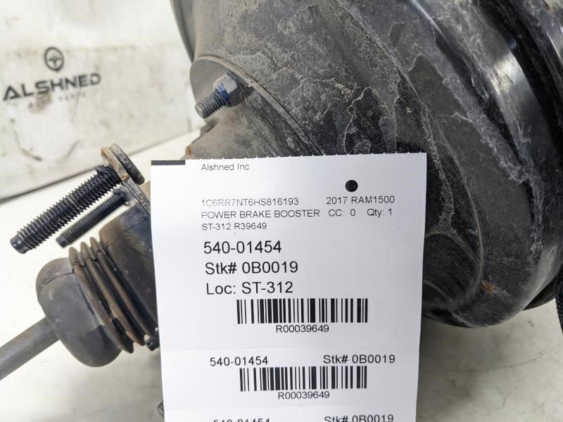 2013-2018  Ram 1500 Power Brake Booster 04581523AG OEM - Alshned Auto Parts