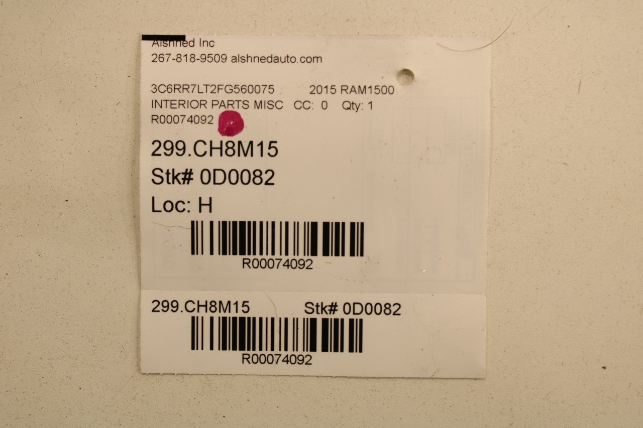 20152019 Ram 1500 Big Horn Crew Cab 5.7L 4WD Rear Load Floor Cargo Storage Tray - Alshned Auto Parts