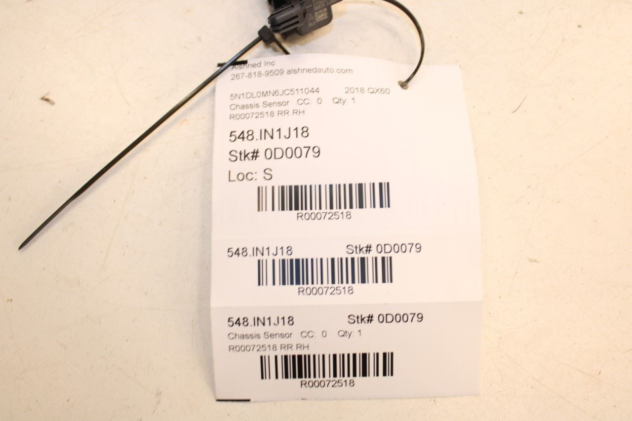 2014-2020 Infiniti QX60 Rear Right Passenger Side Door Body Sensor 98830-3JA0A - Alshned Auto Parts