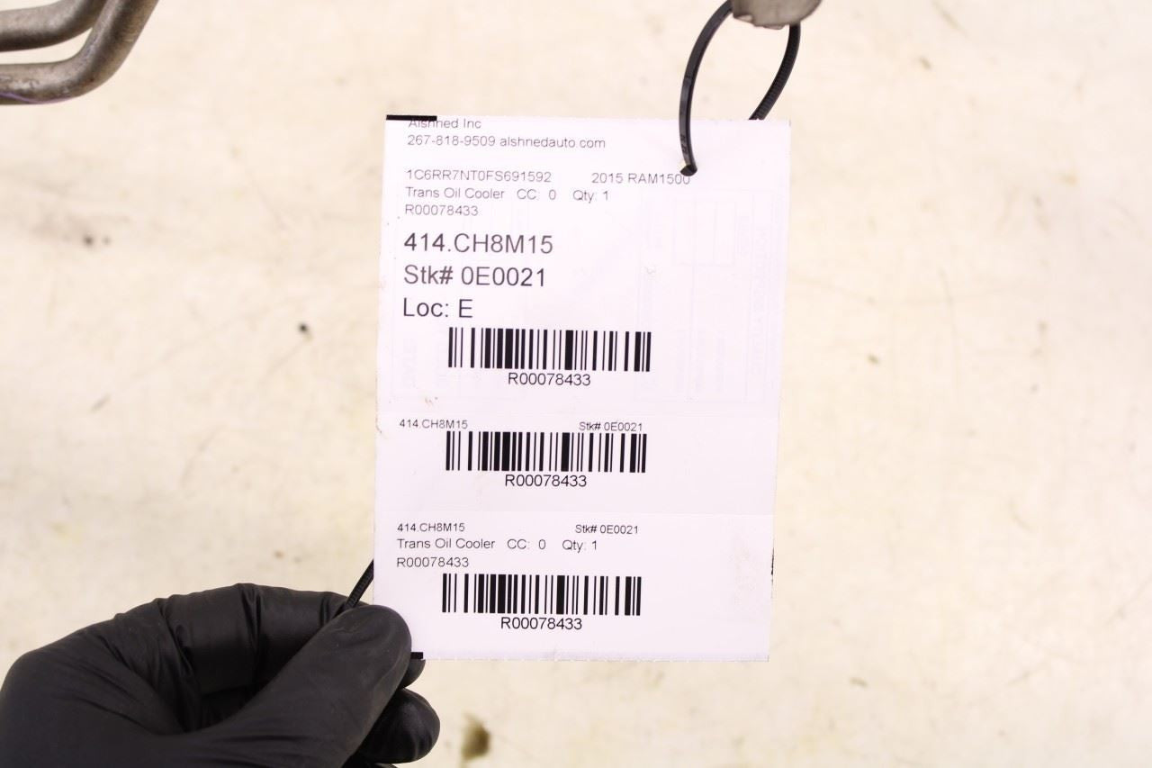 2013-20 Ram 1500 5.7L Auto Transmission Oil Cooler Pressure and Return Line Tube - Alshned Auto Parts