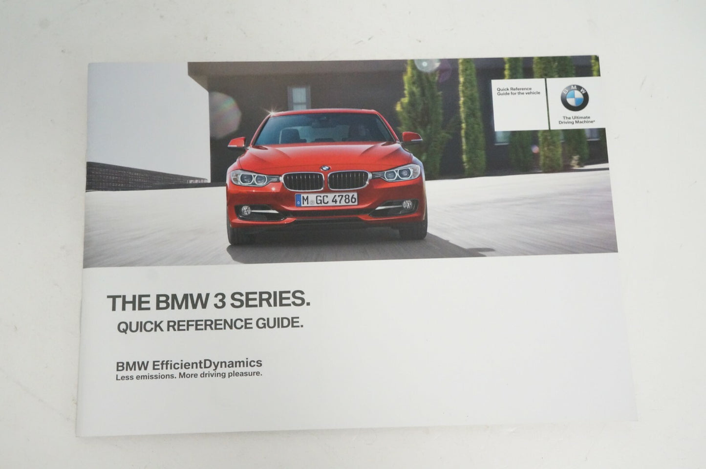 BMW 3 Series 2013 Sedan Owners Manual with Case service and warranty information - Alshned Auto Parts