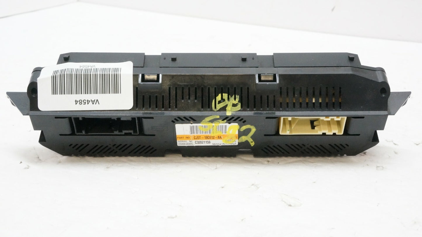 13-16 Ford Escape AC Heat Temperature Control Switch Panel OEM CJ5T-18C612-BA5